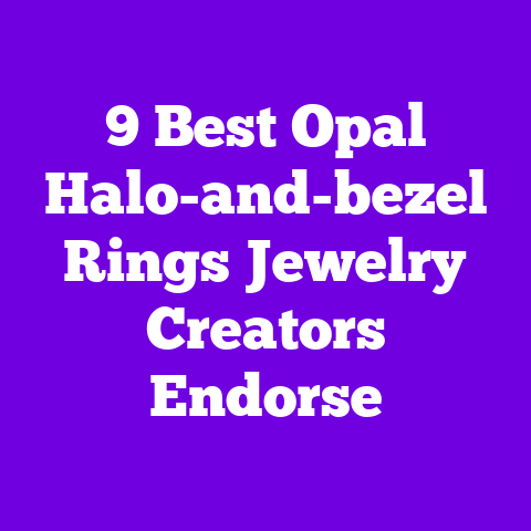 9 Best Opal Halo-and-bezel Rings Jewelry Creators Endorse
