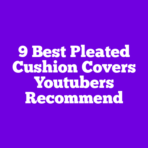 9 Best Pleated Cushion Covers Youtubers Recommend