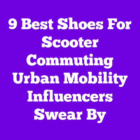 9 Best Shoes For Scooter Commuting Urban Mobility Influencers Swear By