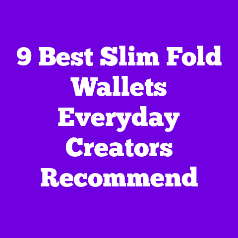 9 Best Slim Fold Wallets Everyday Creators Recommend