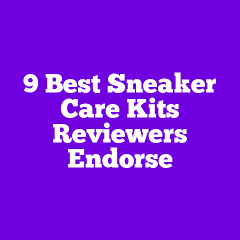 9 Best Sneaker Care Kits Reviewers Endorse