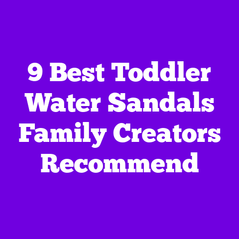 9 Best Toddler Water Sandals Family Creators Recommend