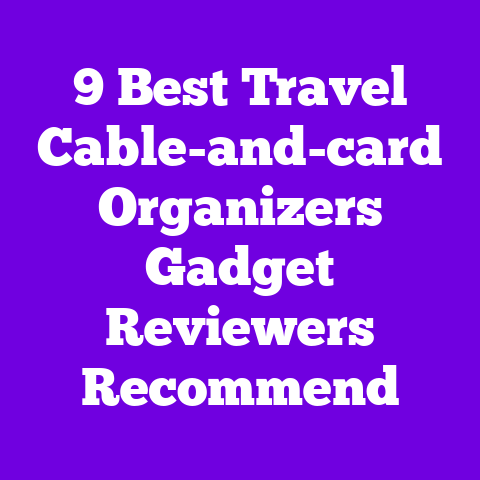 9 Best Travel Cable-and-card Organizers Gadget Reviewers Recommend