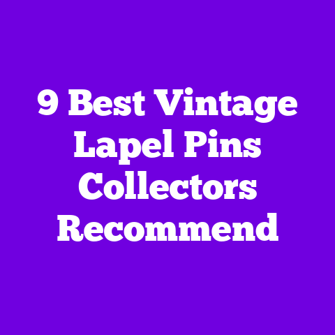 9 Best Vintage Lapel Pins Collectors Recommend