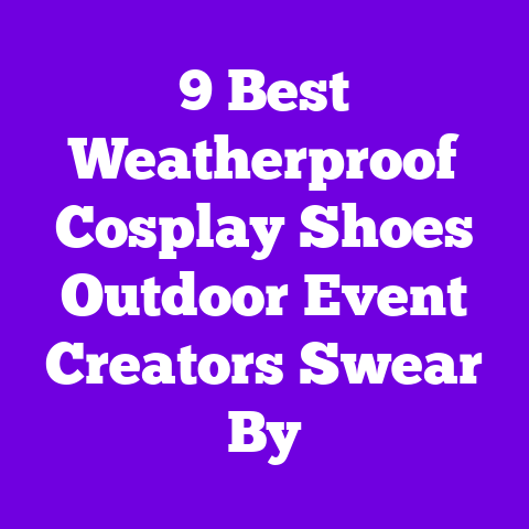 9 Best Weatherproof Cosplay Shoes Outdoor Event Creators Swear By