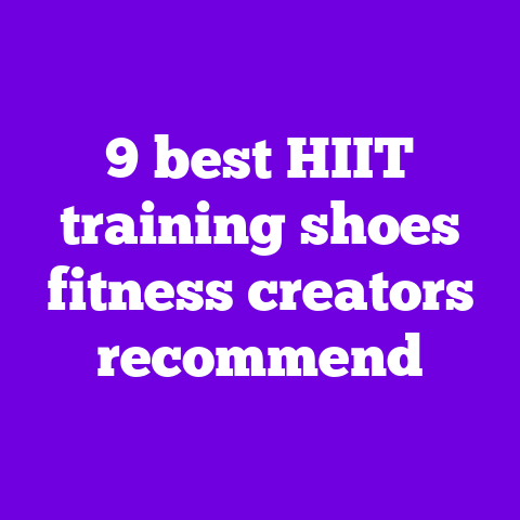 9 best HIIT training shoes fitness creators recommend