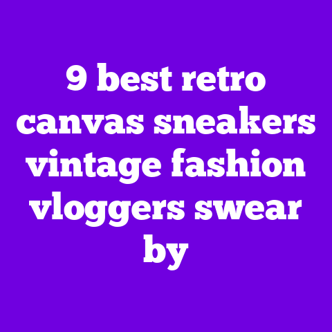9 best retro canvas sneakers vintage fashion vloggers swear by