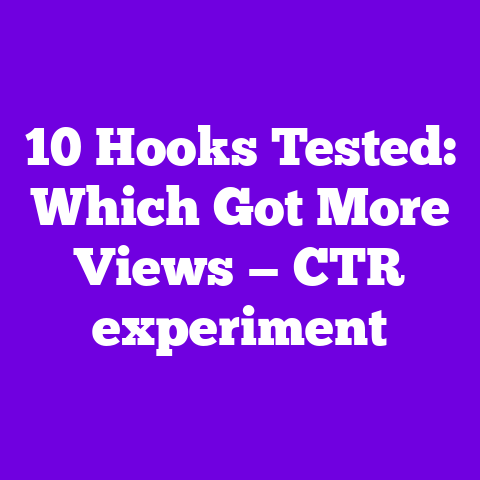 10 Hooks Tested: Which Got More Views — CTR experiment