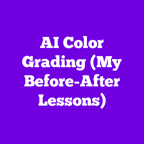 AI Color Grading (My Before-After Lessons)