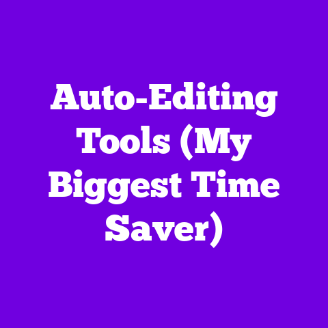 Auto-Editing Tools (My Biggest Time Saver)