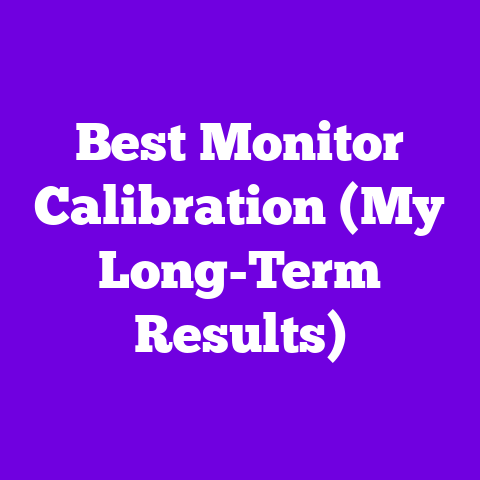 Best Monitor Calibration (My Long-Term Results)