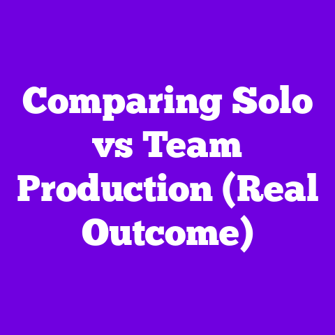 Comparing Solo vs Team Production (Real Outcome)