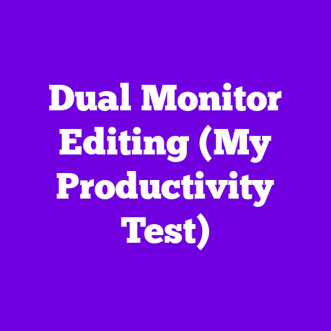 Dual Monitor Editing (My Productivity Test)