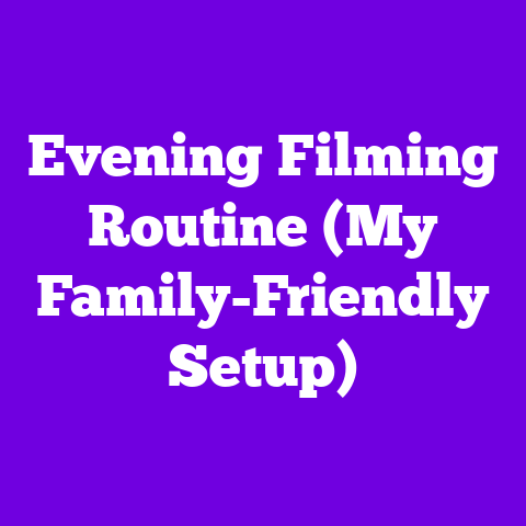 Evening Filming Routine (My Family-Friendly Setup)
