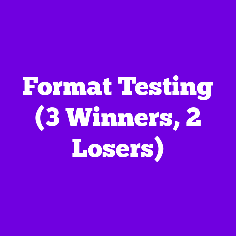 Format Testing (3 Winners, 2 Losers)