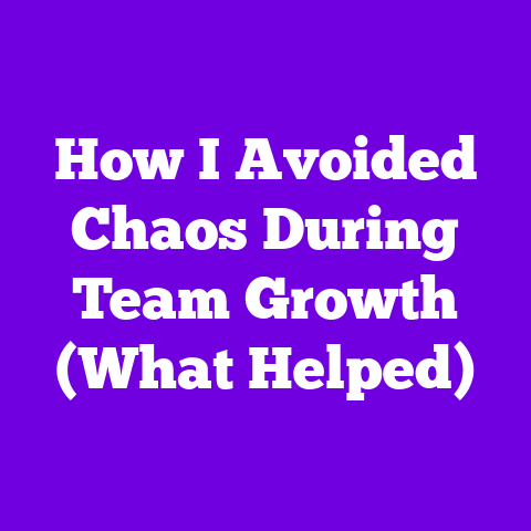 How I Avoided Chaos During Team Growth (What Helped)