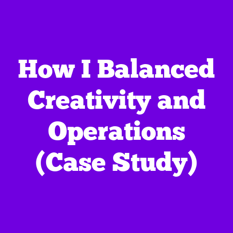 How I Balanced Creativity and Operations (Case Study)