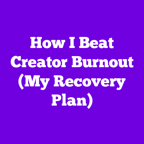 How I Beat Creator Burnout (My Recovery Plan)