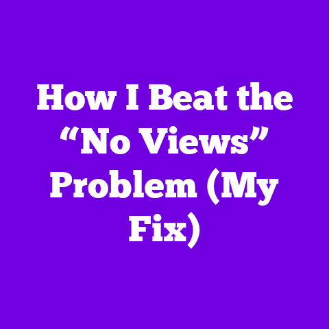 How I Beat the “No Views” Problem (My Fix)