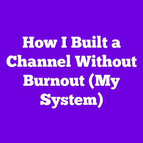 How I Built a Channel Without Burnout (My System)