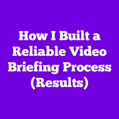 How I Built a Reliable Video Briefing Process (Results)