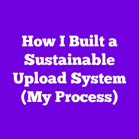 How I Built a Sustainable Upload System (My Process)