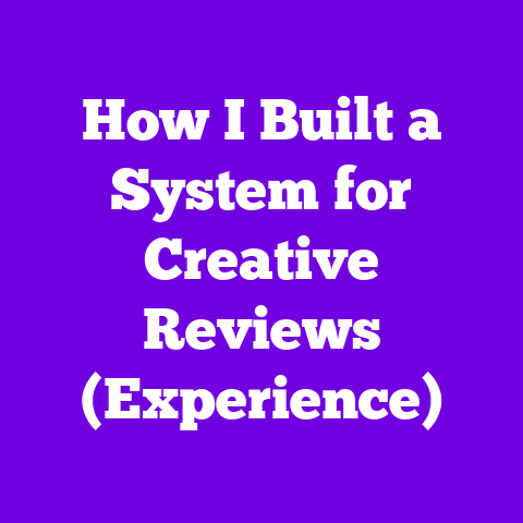 How I Built a System for Creative Reviews (Experience)