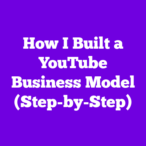 How I Built a YouTube Business Model (Step-by-Step)