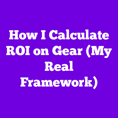 How I Calculate ROI on Gear (My Real Framework)