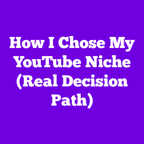 How I Chose My YouTube Niche (Real Decision Path)