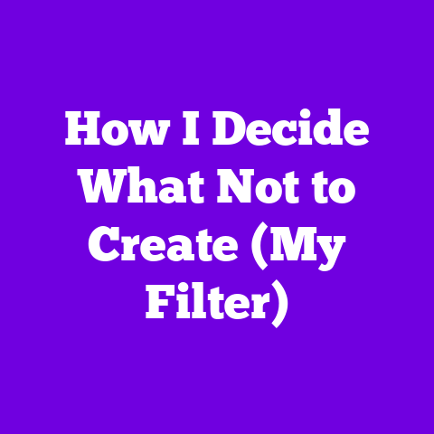 How I Decide What Not to Create (My Filter)