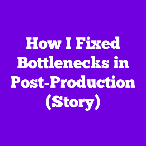 How I Fixed Bottlenecks in Post-Production (Story)