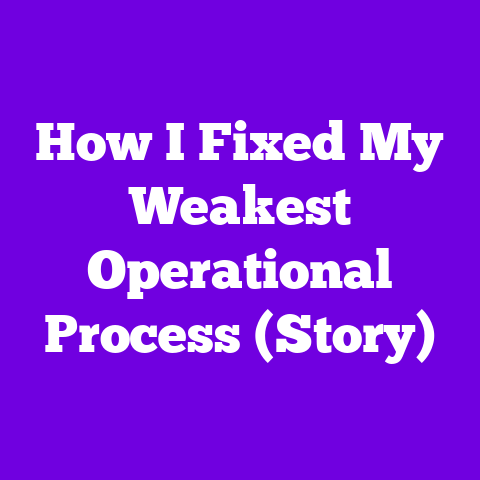 How I Fixed My Weakest Operational Process (Story)