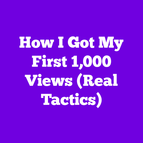 How I Got My First 1,000 Views (Real Tactics)