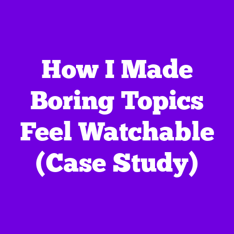 How I Made Boring Topics Feel Watchable (Case Study)