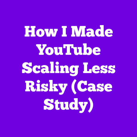 How I Made YouTube Scaling Less Risky (Case Study)
