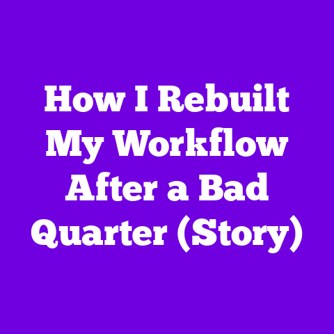 How I Rebuilt My Workflow After a Bad Quarter (Story)
