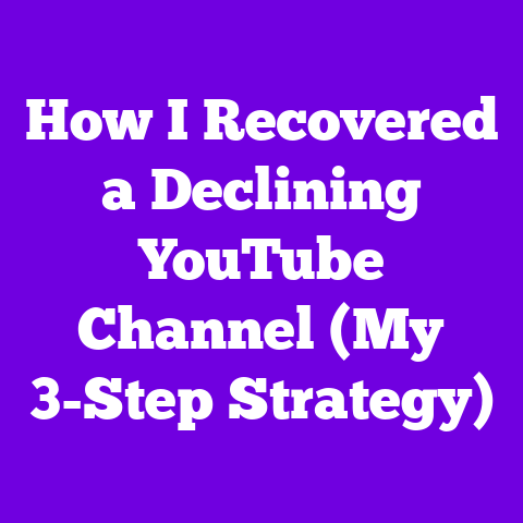 How I Recovered a Declining YouTube Channel (My 3-Step Strategy)