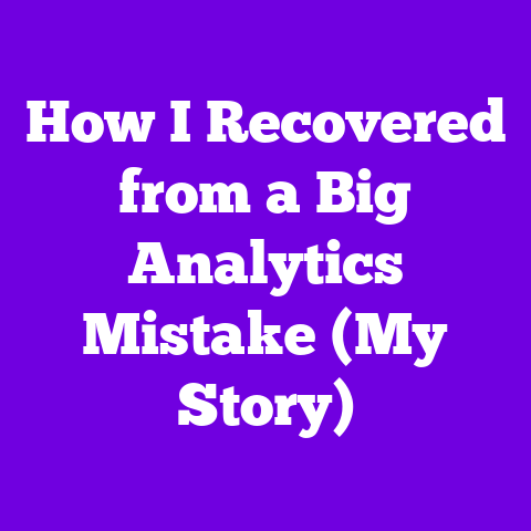 How I Recovered from a Big Analytics Mistake (My Story)