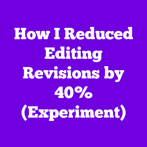 How I Reduced Editing Revisions by 40% (Experiment)