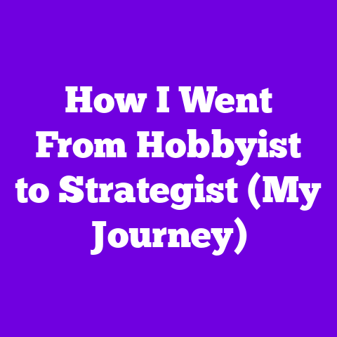 How I Went From Hobbyist to Strategist (My Journey)