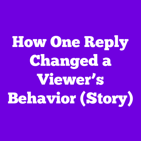 How One Reply Changed a Viewer’s Behavior (Story)