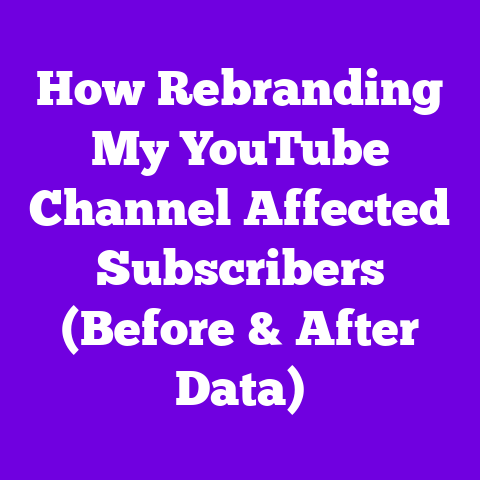 How Rebranding My YouTube Channel Affected Subscribers (Before & After Data)
