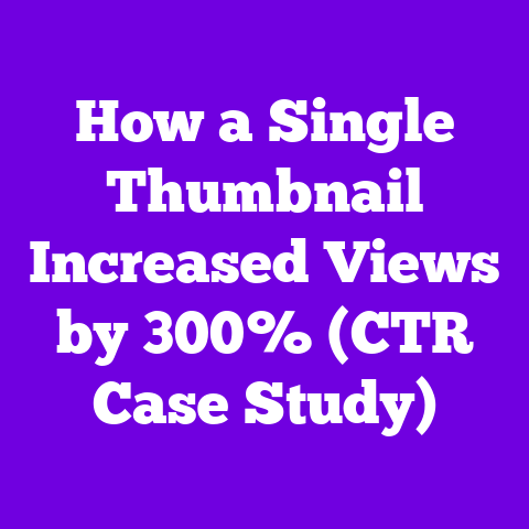 How a Single Thumbnail Increased Views by 300% (CTR Case Study)