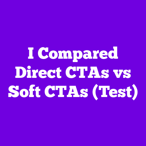 I Compared Direct CTAs vs Soft CTAs (Test)