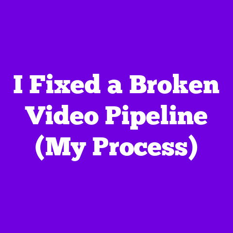 I Fixed a Broken Video Pipeline (My Process)