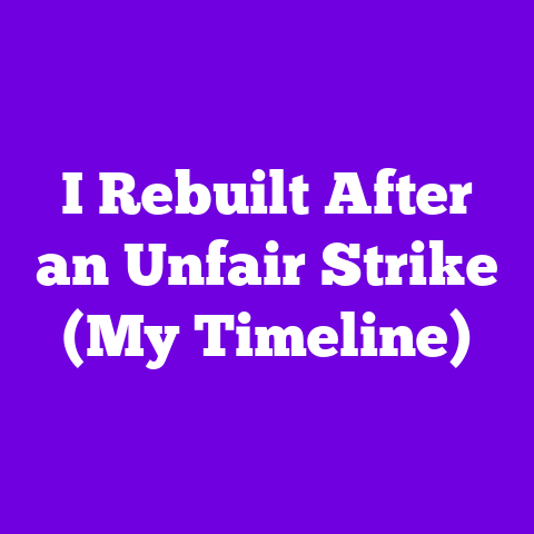 I Rebuilt After an Unfair Strike (My Timeline)