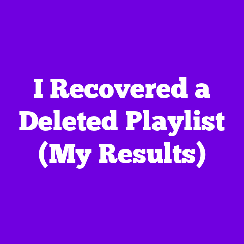 I Recovered a Deleted Playlist (My Results)