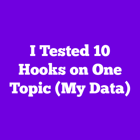 I Tested 10 Hooks on One Topic (My Data)