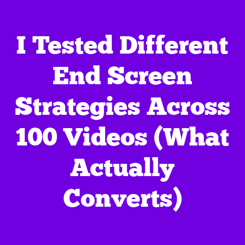 I Tested Different End Screen Strategies Across 100 Videos (What Actually Converts)